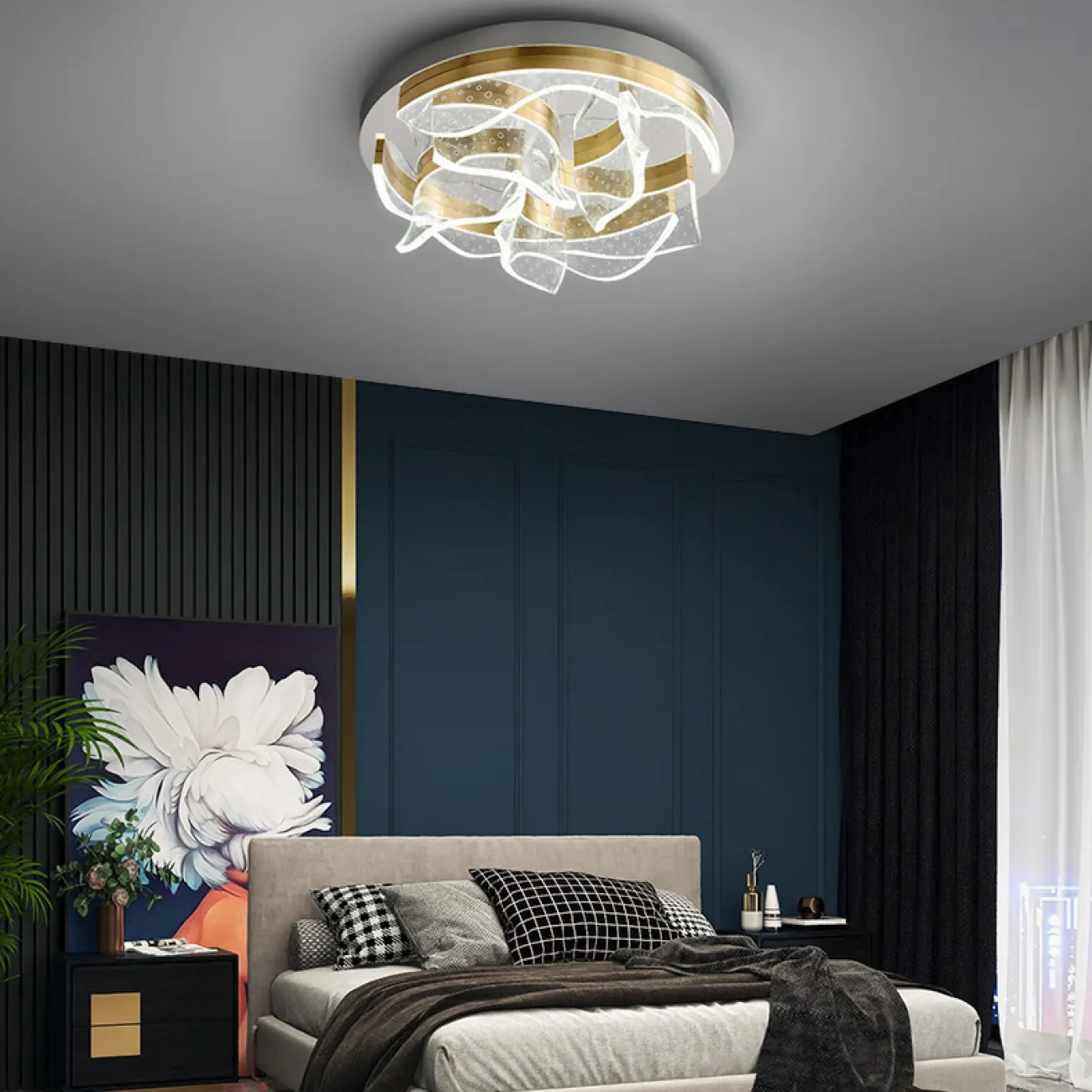 Потолочная люстра CORBY D60 от ImperiumLoft
