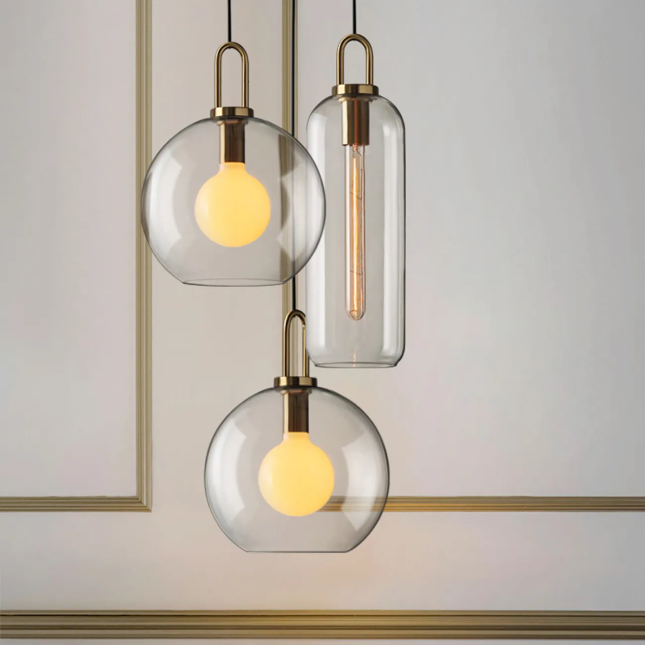 Серия подвесных светильников для интерьеров со статусом GAUSS