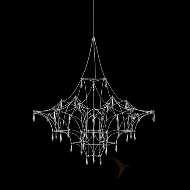 Подвесная люстра MARQUISE D80 Chrome от ImperiumLoft