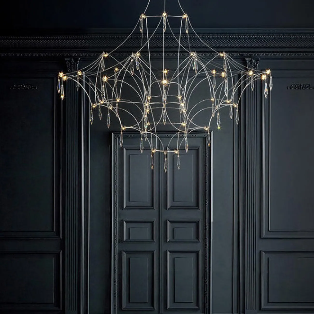 Подвесная люстра MARQUISE D80 Chrome от ImperiumLoft