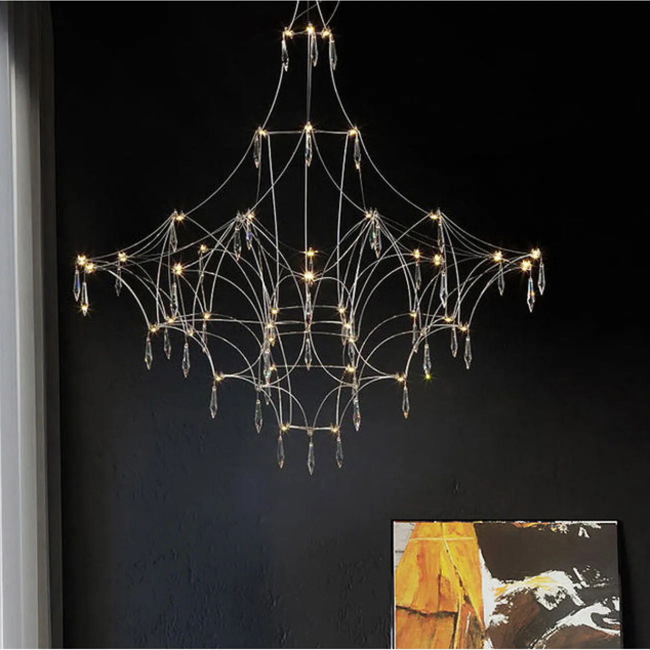Подвесная люстра MARQUISE D80 Gold от ImperiumLoft