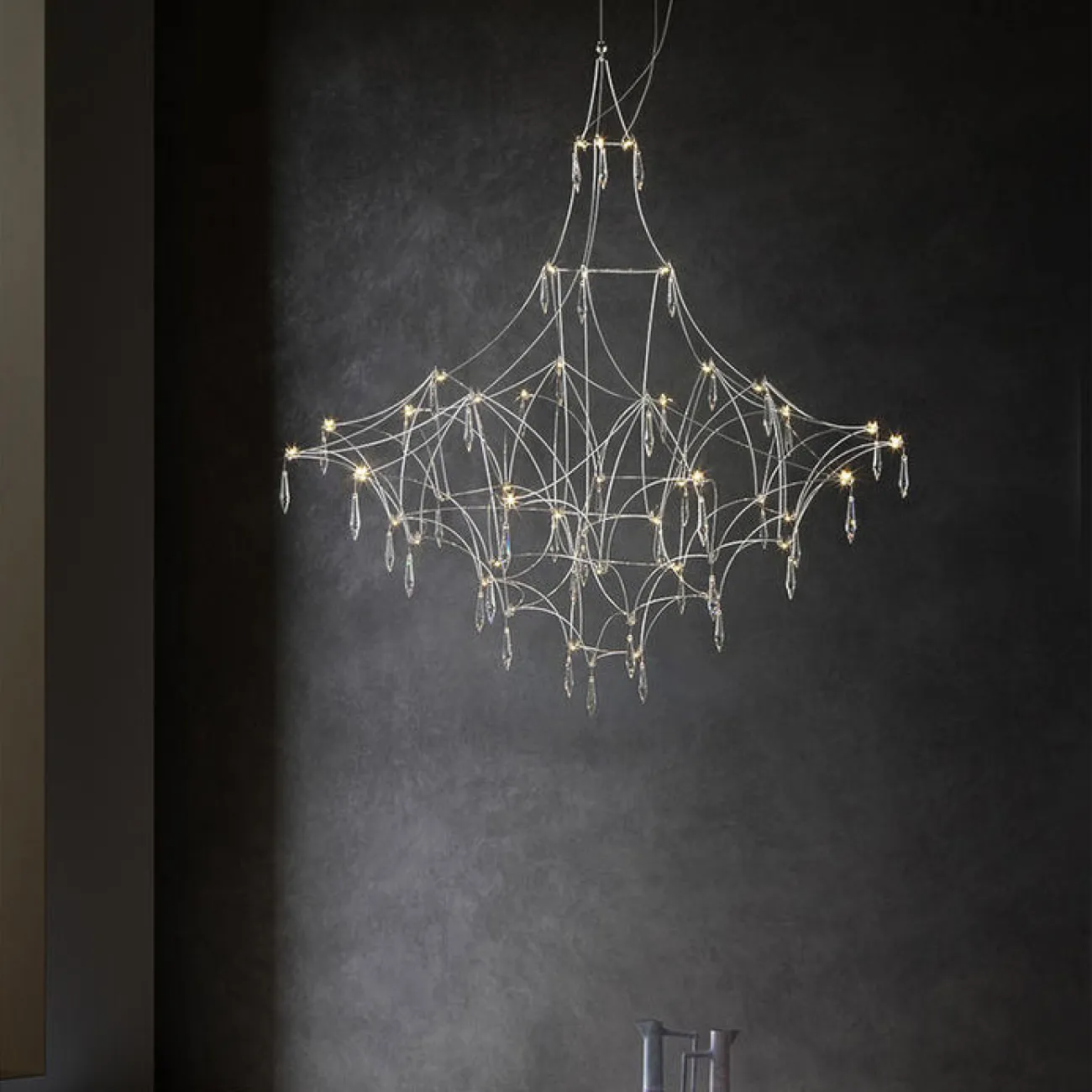 Подвесная люстра MARQUISE D80 Chrome от ImperiumLoft