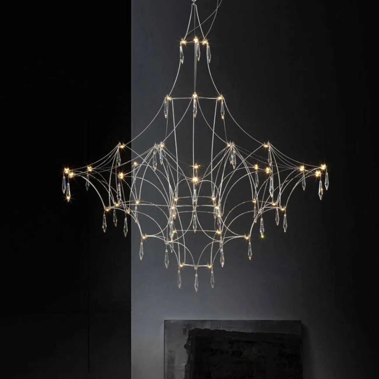 Подвесная люстра MARQUISE D80 Chrome от ImperiumLoft