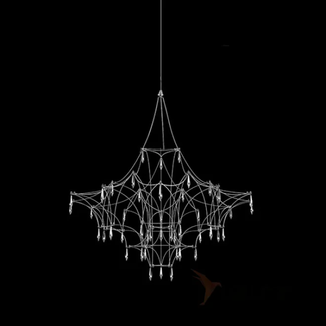 Подвесная люстра MARQUISE D55 Chrome от ImperiumLoft