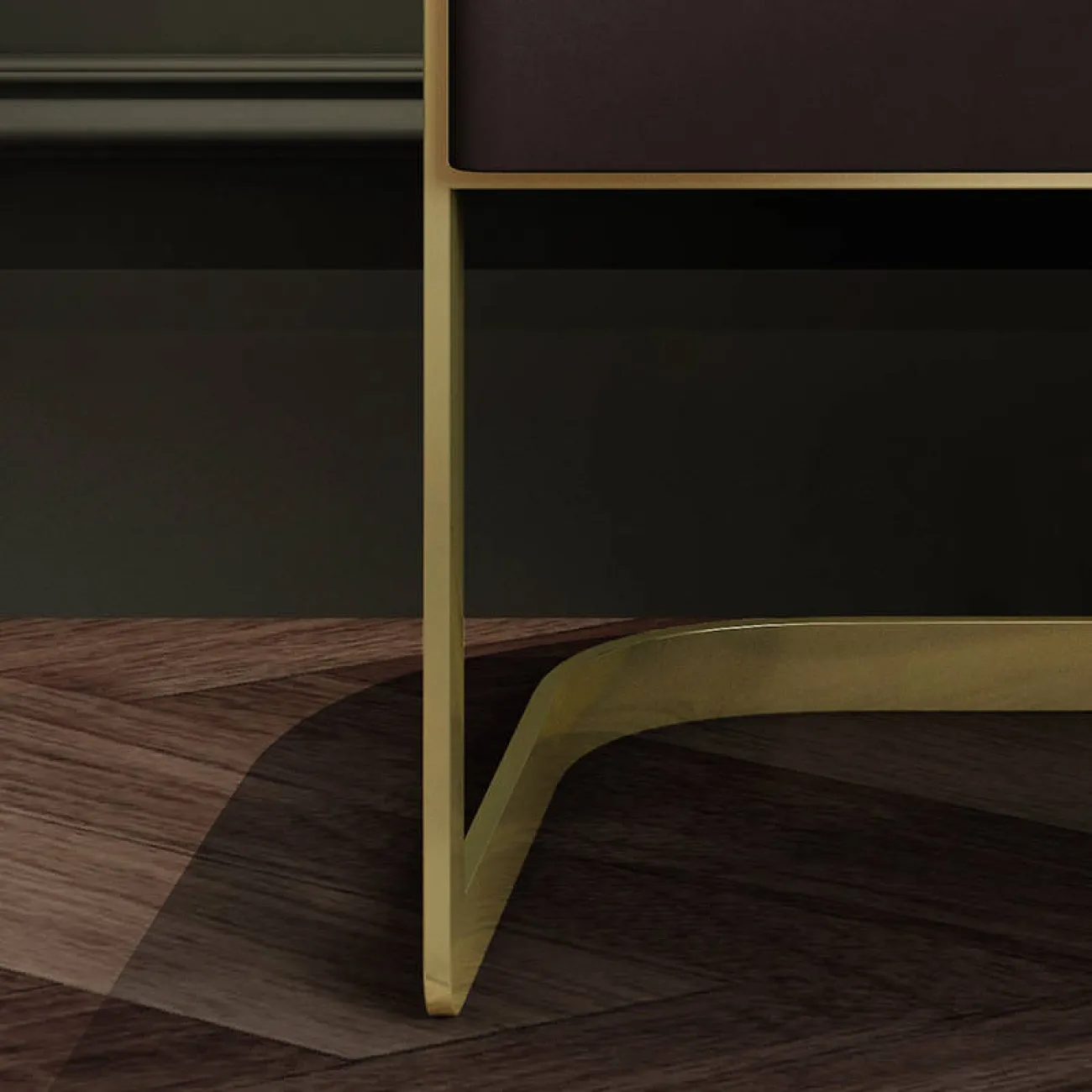 Дизайнерская прикроватная тумба - LaLume-TT00148