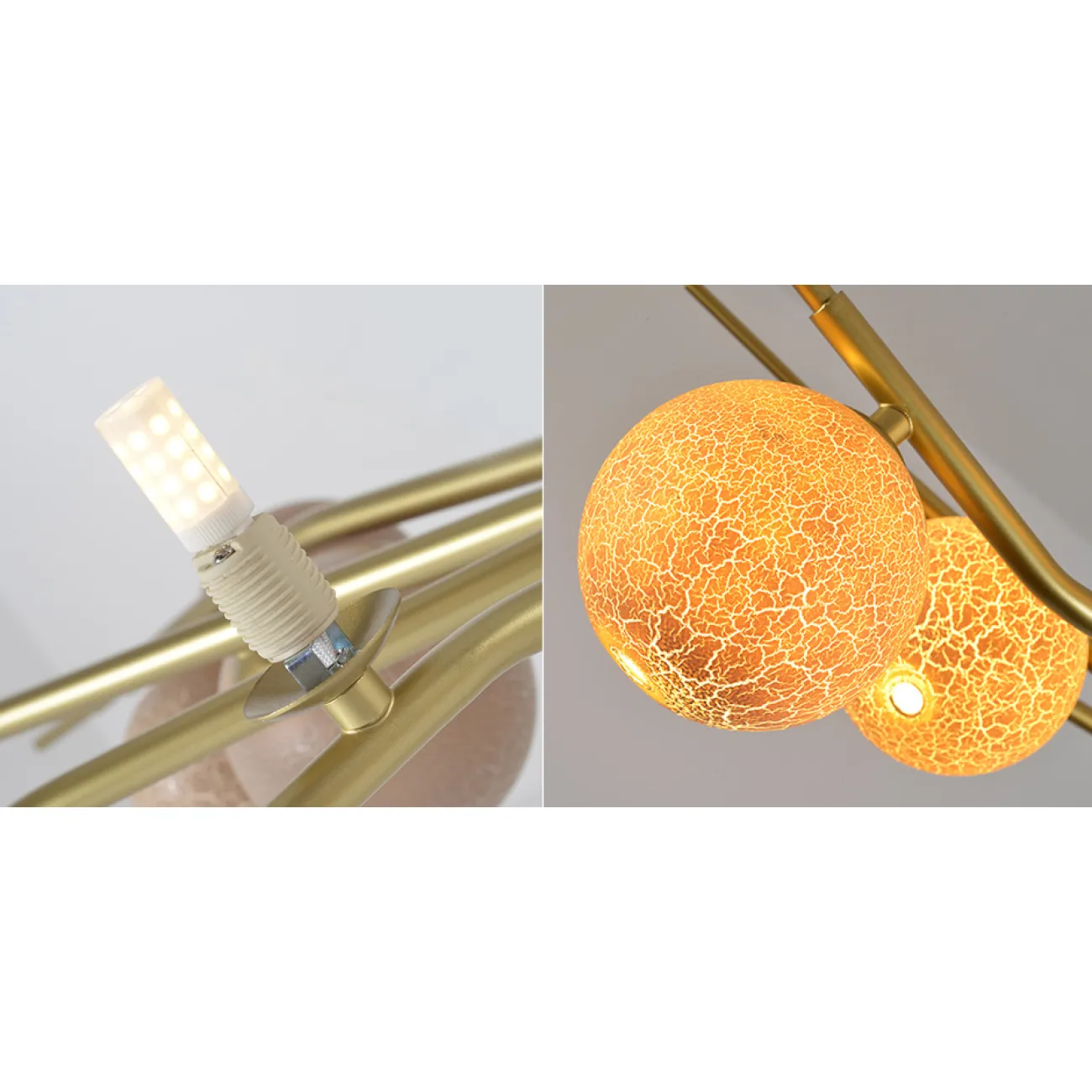 Люстра 8-GLOBE CHERRYBOMB CHANDELIER от LaLume