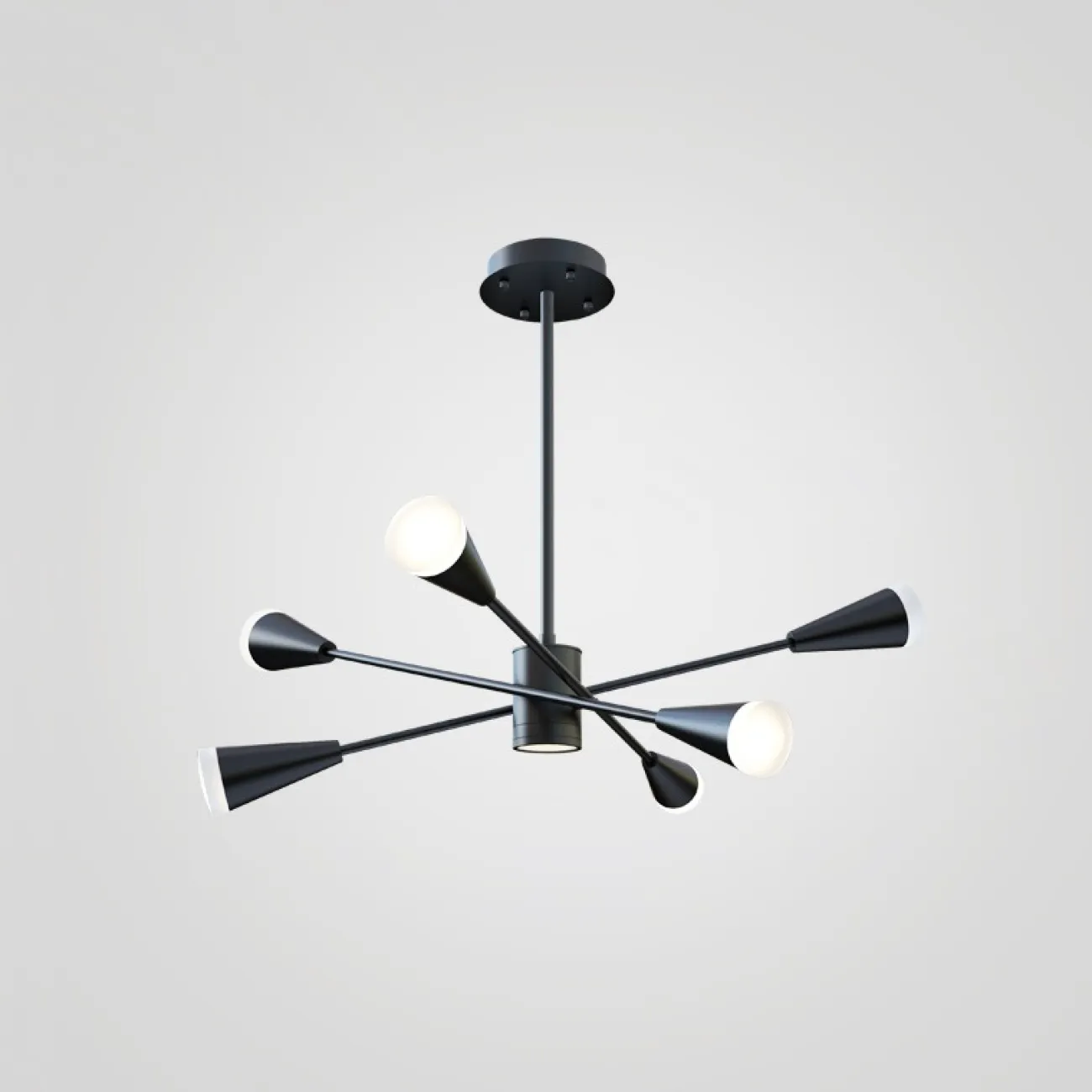 Подвесная люстра MILTON 12 Белый от ImperiumLoft