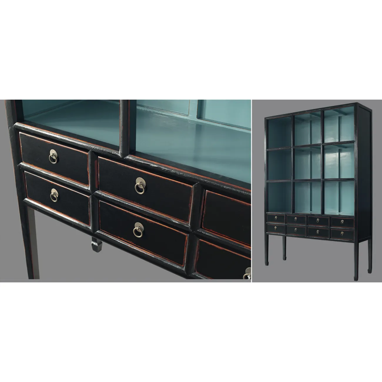 Стеллаж Сhinoise black and blue от LaLume
