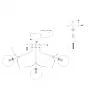 Потолочная люстра MATISSE C SELF D55 White от ImperiumLoft