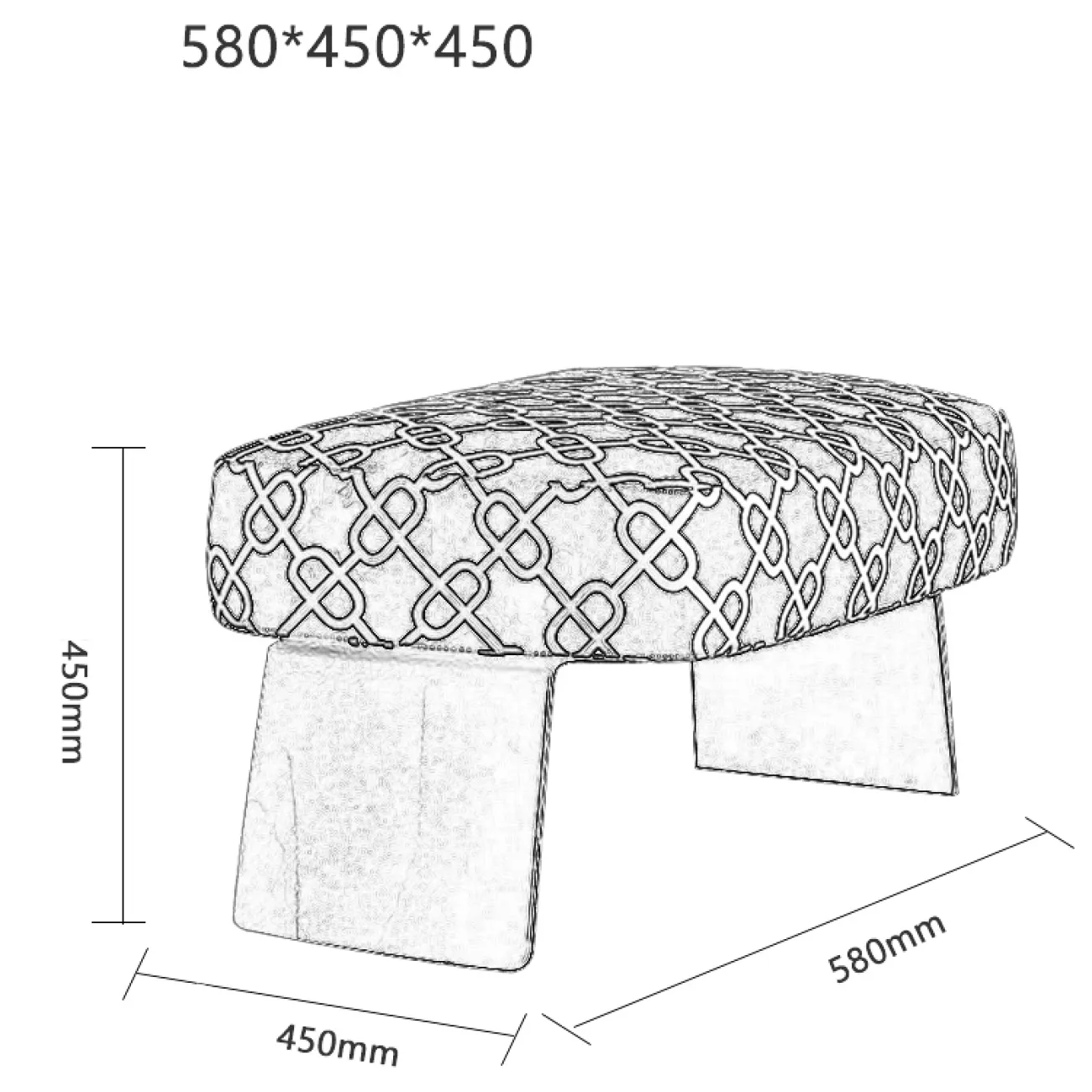 Дизайнерское кресло LaLume-KK00122