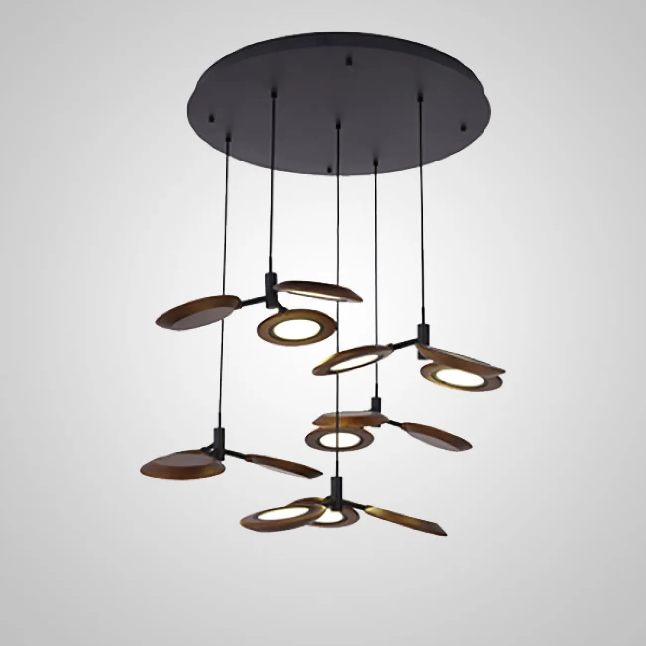 Подвесной светильник ULRICA MORE D95 Light brown от ImperiumLoft