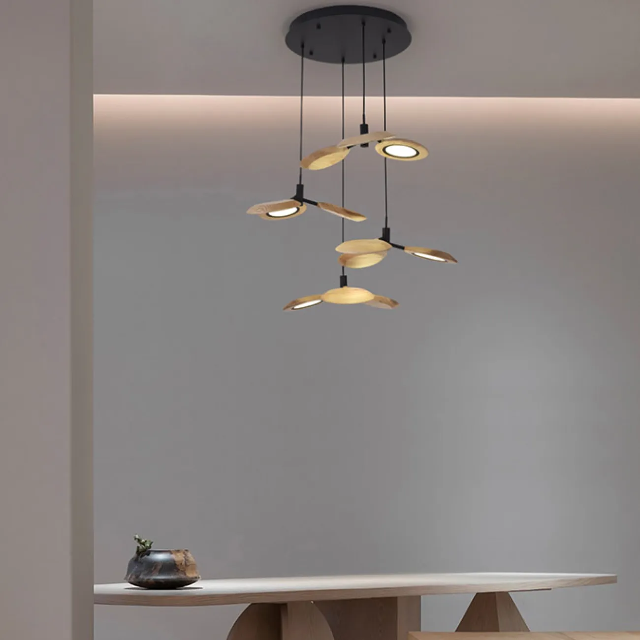 Подвесной светильник ULRICA MORE D95 Light brown от ImperiumLoft