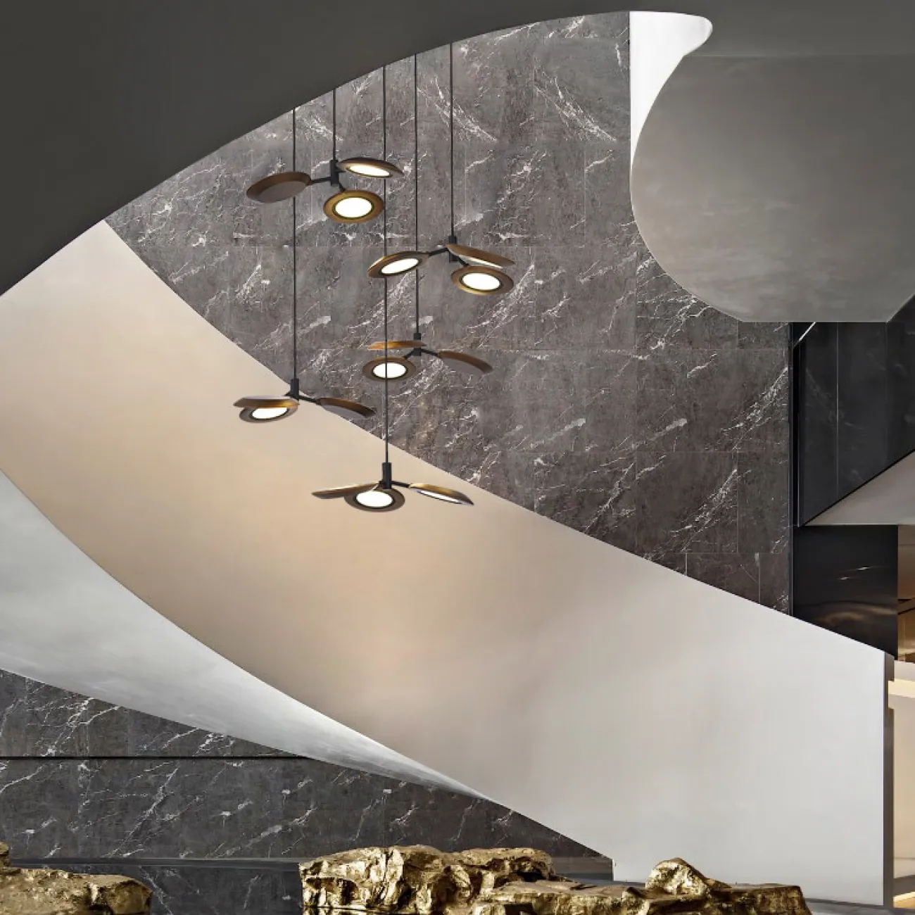 Подвесной светильник ULRICA MORE D95 Light brown от ImperiumLoft