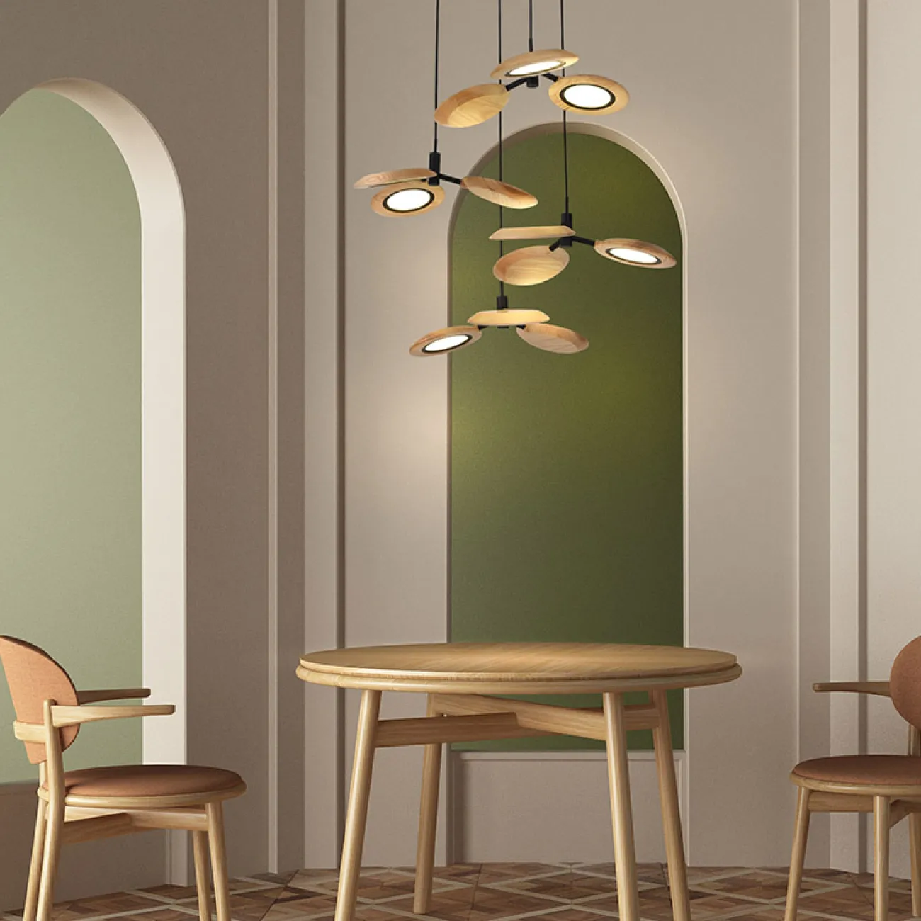 Подвесной светильник ULRICA MORE D95 Dark brown от ImperiumLoft