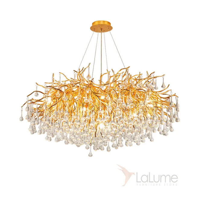 Люстра Droplet Chandelier circle D100 от ImperiumLoft