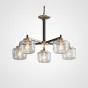 Подвесная люстра POT D70 5 lamps Transparent от ImperiumLoft