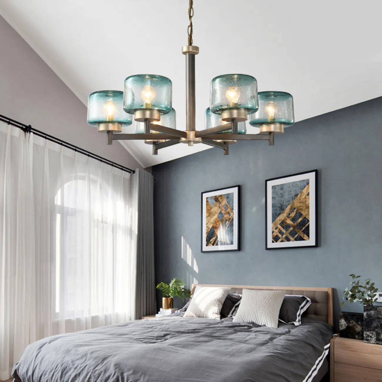 Подвесная люстра POT D82 Transparent от ImperiumLoft