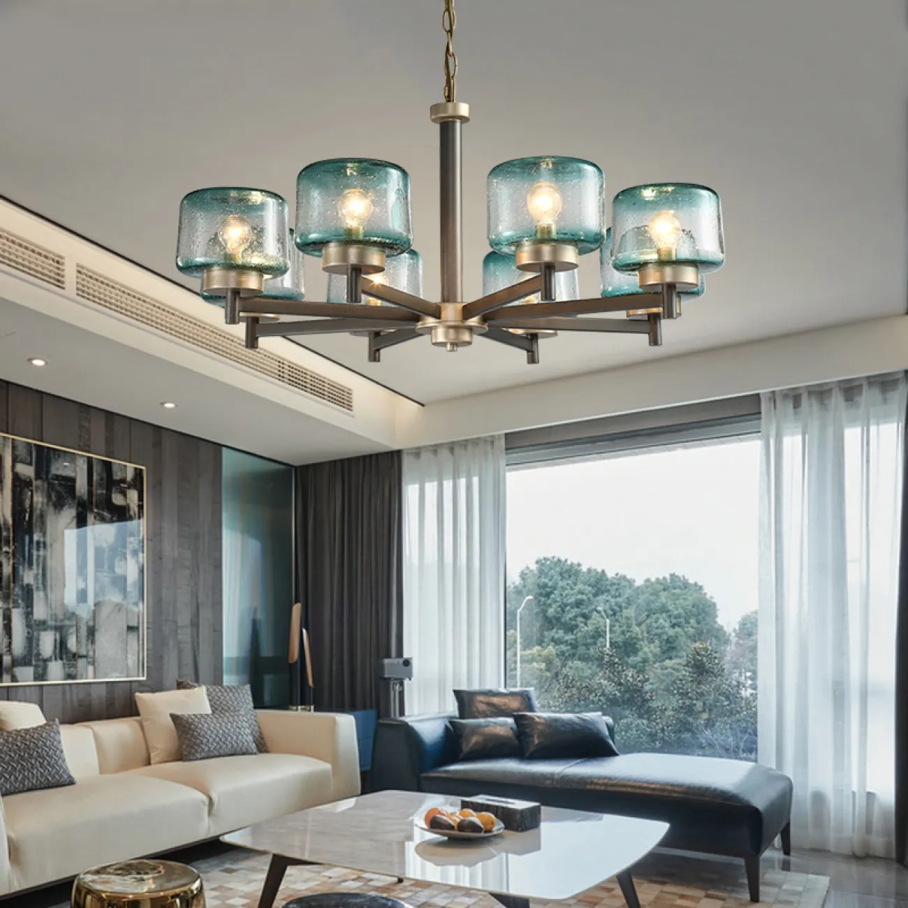 Подвесная люстра POT D82 Transparent от ImperiumLoft