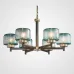 Подвесная люстра POT D70 6 lamps Blue