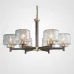 Подвесная люстра POT D70 6 lamps Transparent