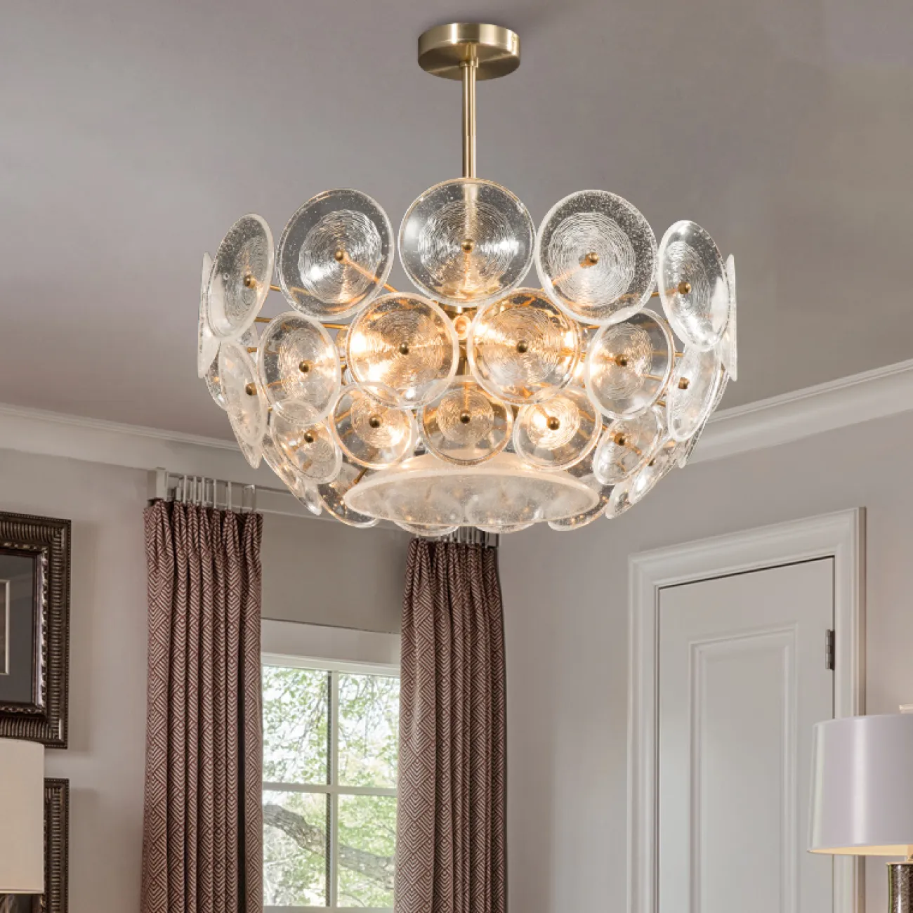 Люстра на штанге GUIPURE D80 от ImperiumLoft