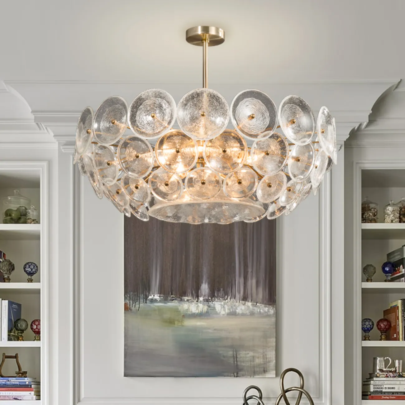 Люстра на штанге GUIPURE D80 от ImperiumLoft