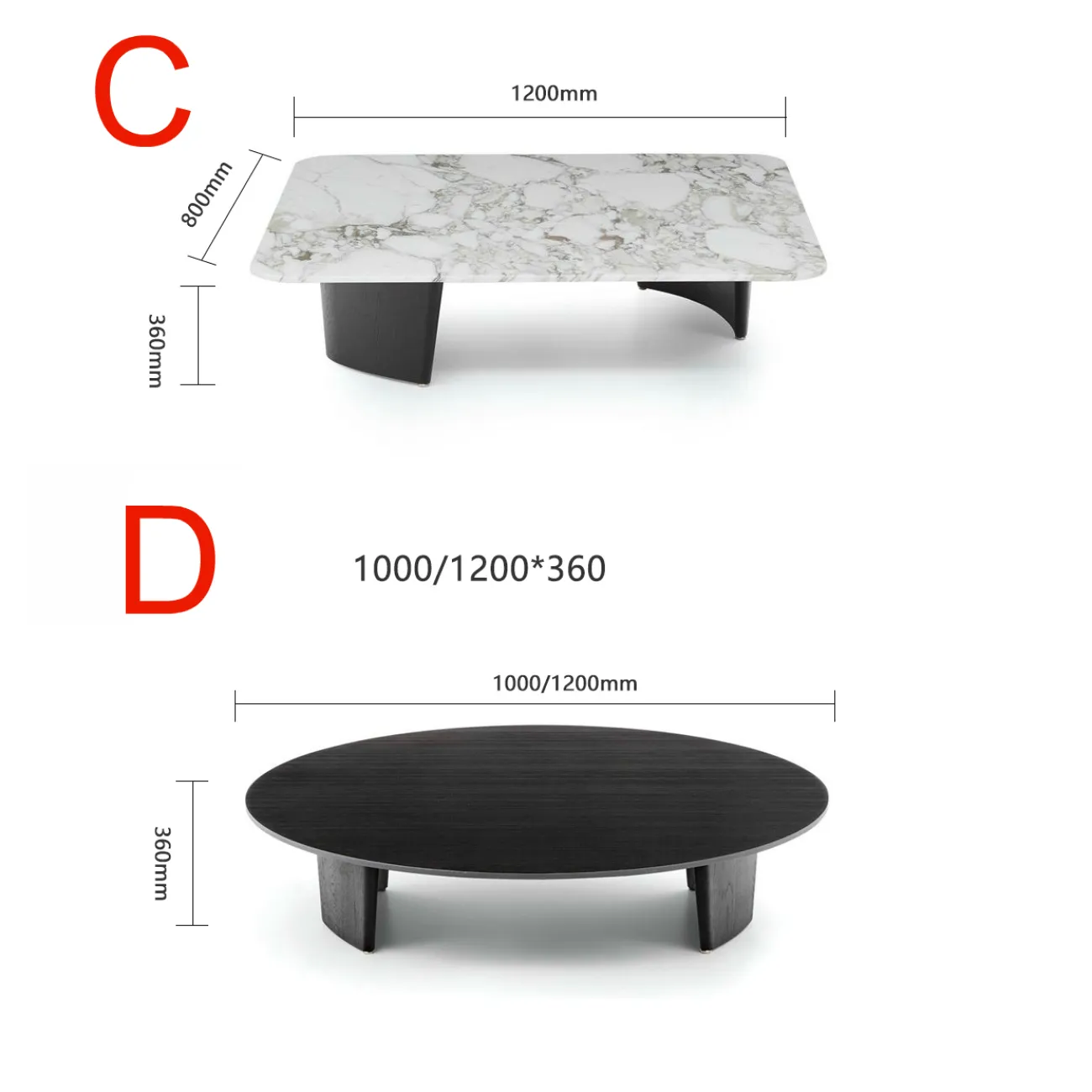 Дизайнерский журнальный столик LaLume-AP00241