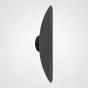  Латунный настенный светильник овальной формы AMULET H45 Black