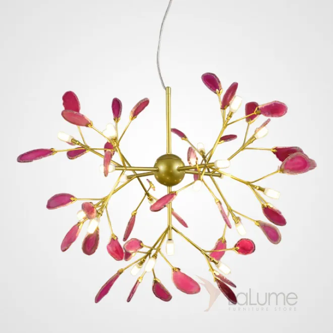 Подвесная люстра AGATE L20 Pink от ImperiumLoft
