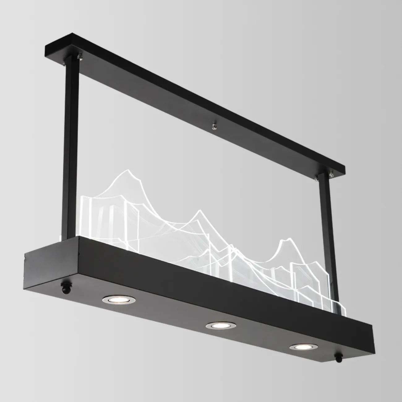 Подвесной реечный светильник MOUNT L95 от ImperiumLoft