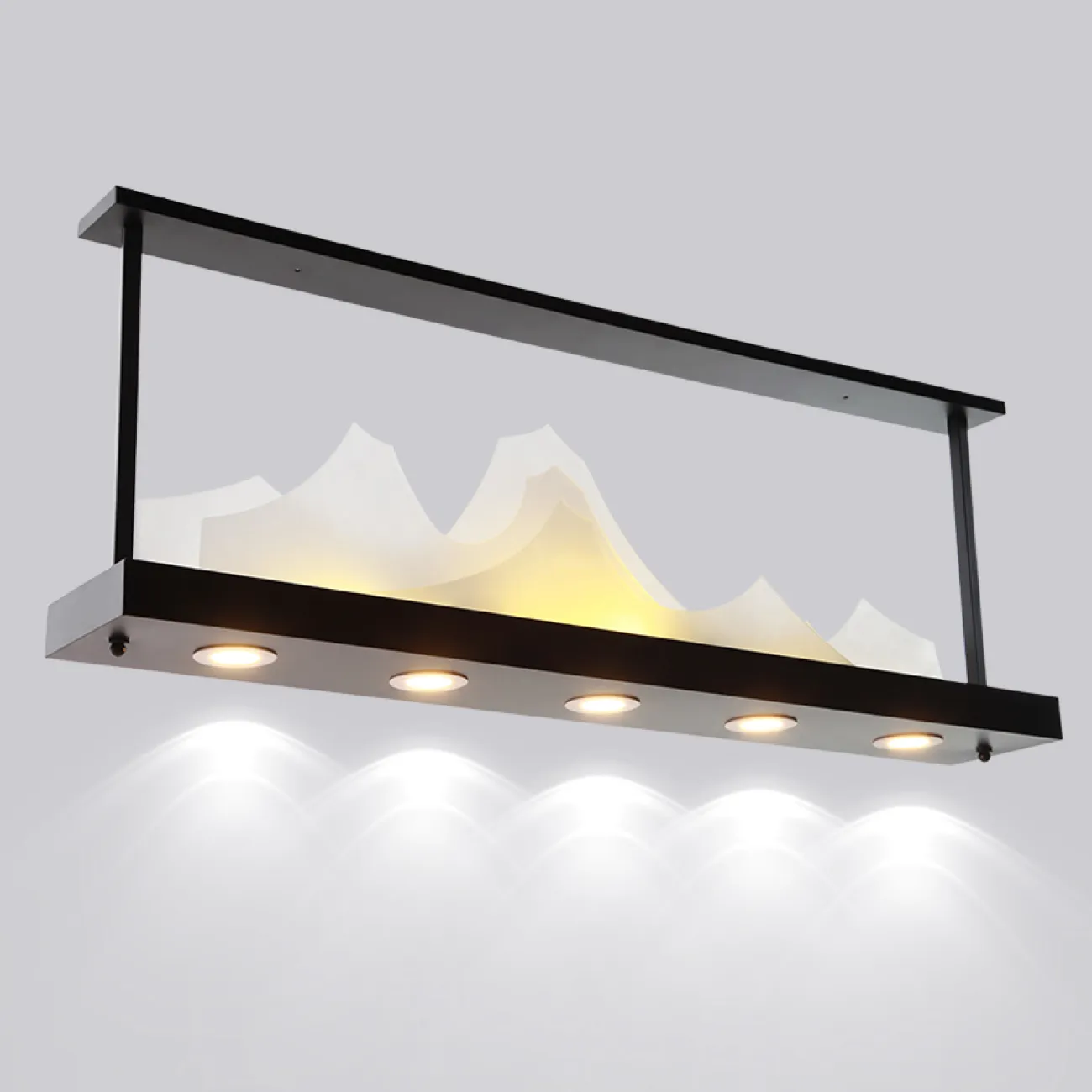 Подвесной реечный светильник MOUNT L95 от ImperiumLoft