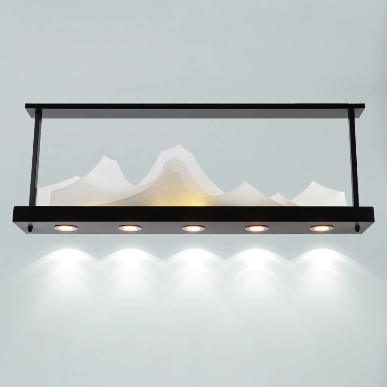 Подвесной реечный светильник MOUNT L95 от ImperiumLoft