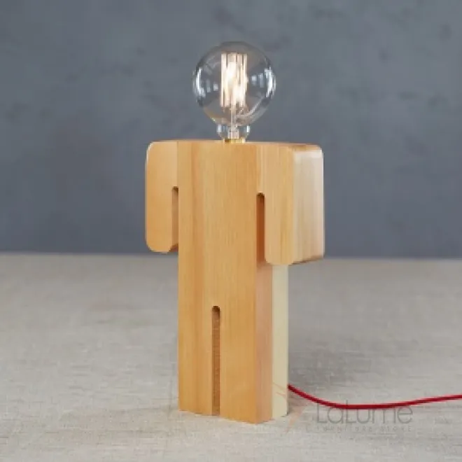 Настольная лампа Wooden Boy от LaLume