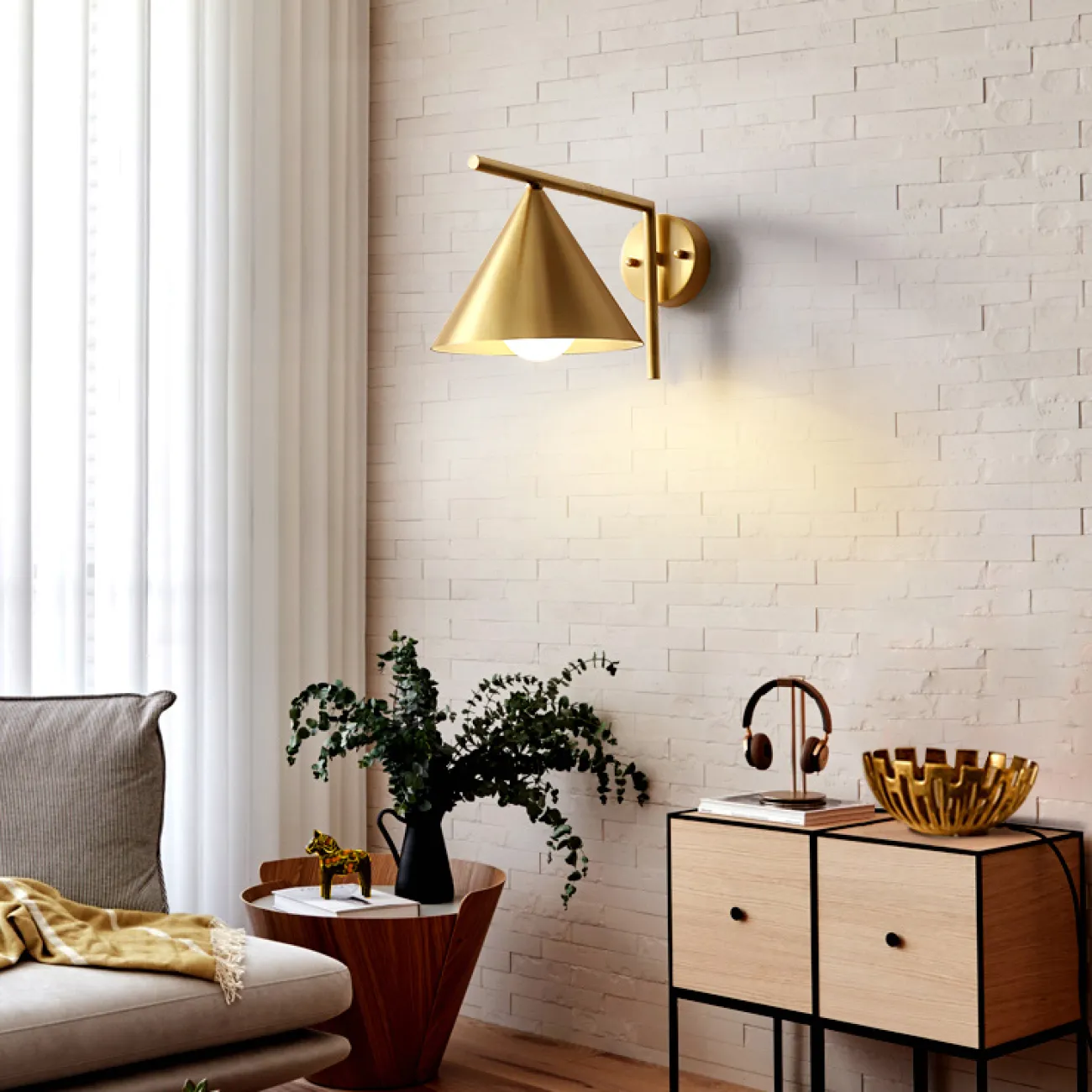 Бра Flos Captain Flint Cone Wall Light от ImperiumLoft Бра Flos Captain Flint Cone Wall Light от ImperiumLoft