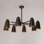 Люстра на штанге PINNACLE D86 Black от ImperiumLoft