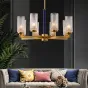 Потолочная люстра ADELEINE L15 Brown от ImperiumLoft
