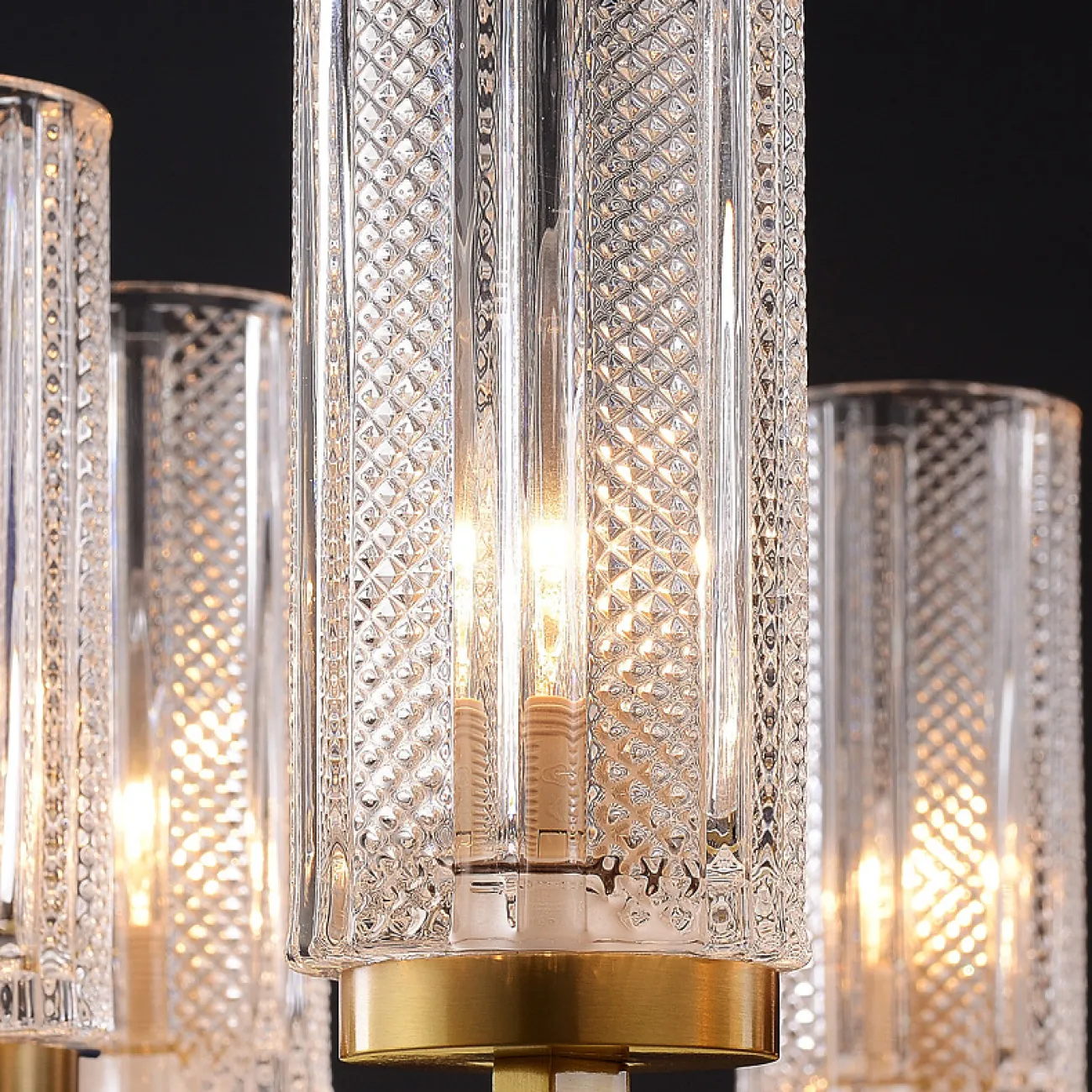 Потолочная люстра ADELEINE L6 Blue от ImperiumLoft