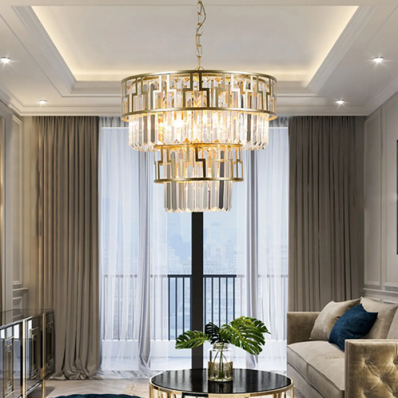 Люстра подвесная GEZA от ImperiumLoft