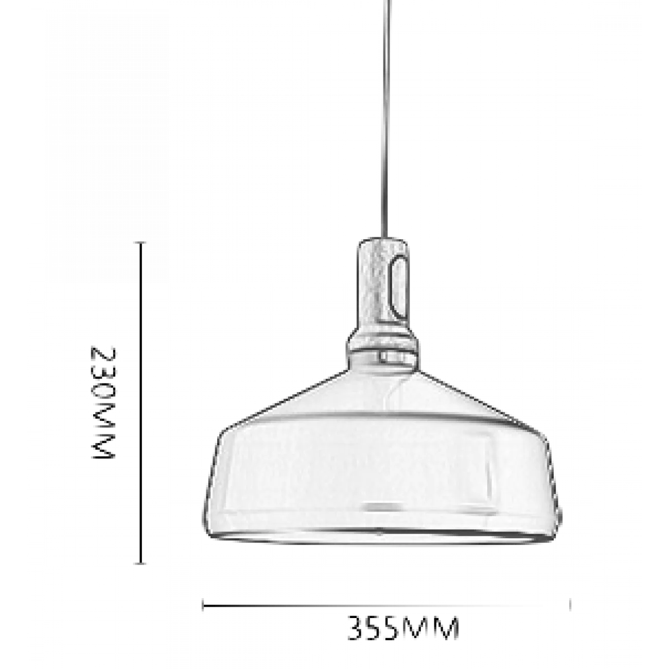 Cветильник Loft Milky Light Large от LaLume