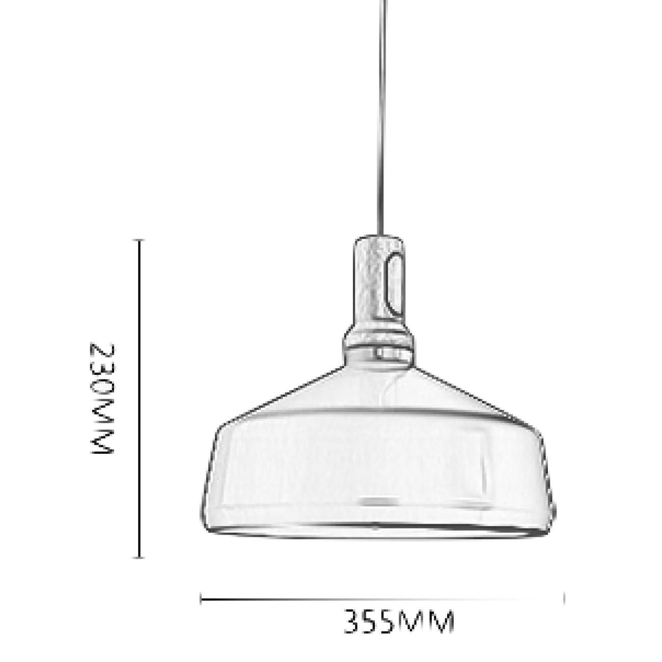 Cветильник Loft Milky Light Large от LaLume