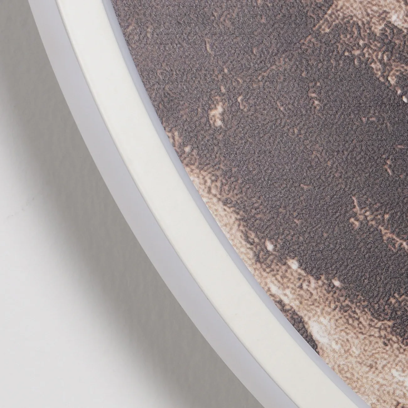 Настенный светодиодный светильник в форме диска с детальным изображением поверхности Луны COSMOS B Луна D120 Трехцветный свет