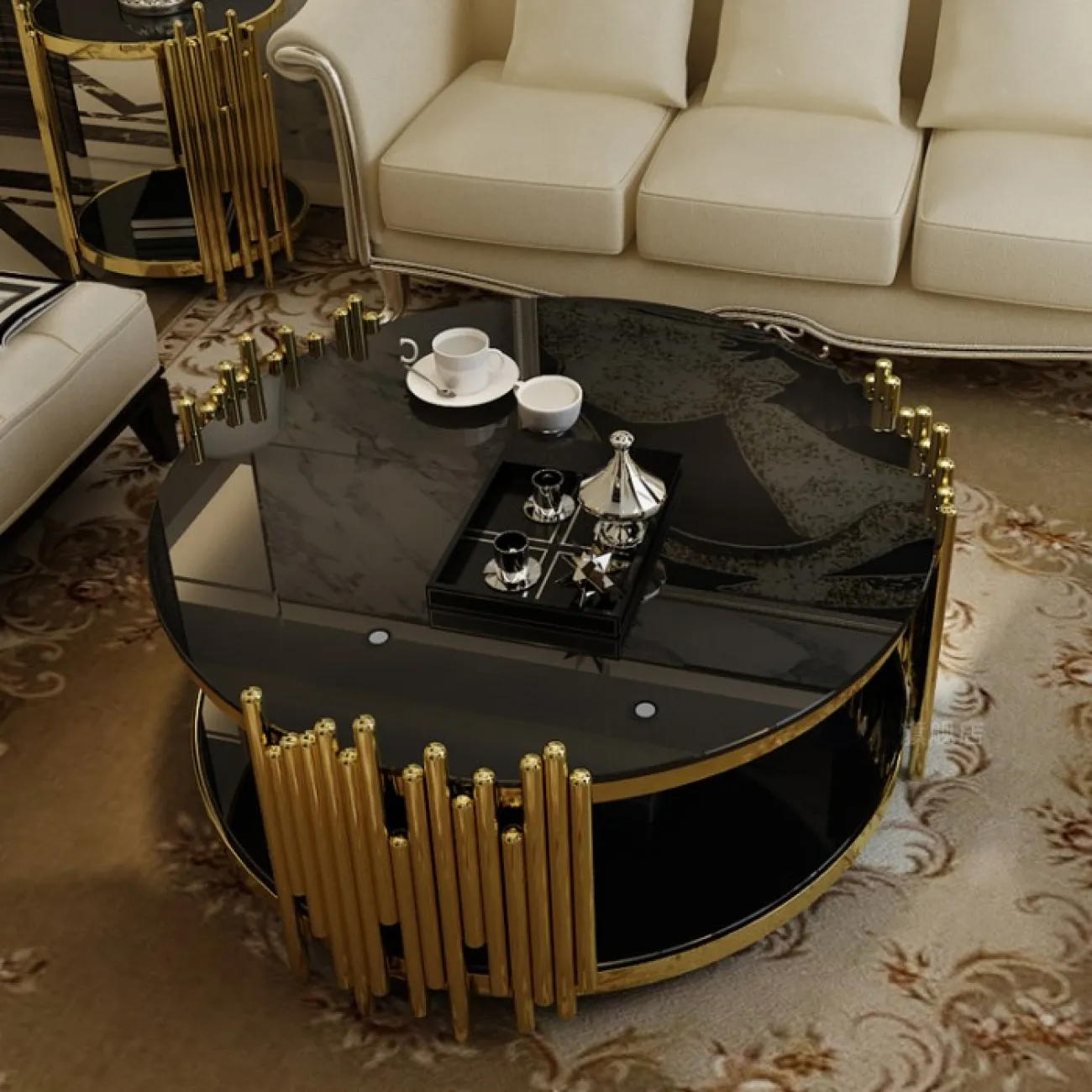 Дизайнерский журнальный столик LaLume-AP00224 Дизайнерский журнальный столик LaLume-AP00224