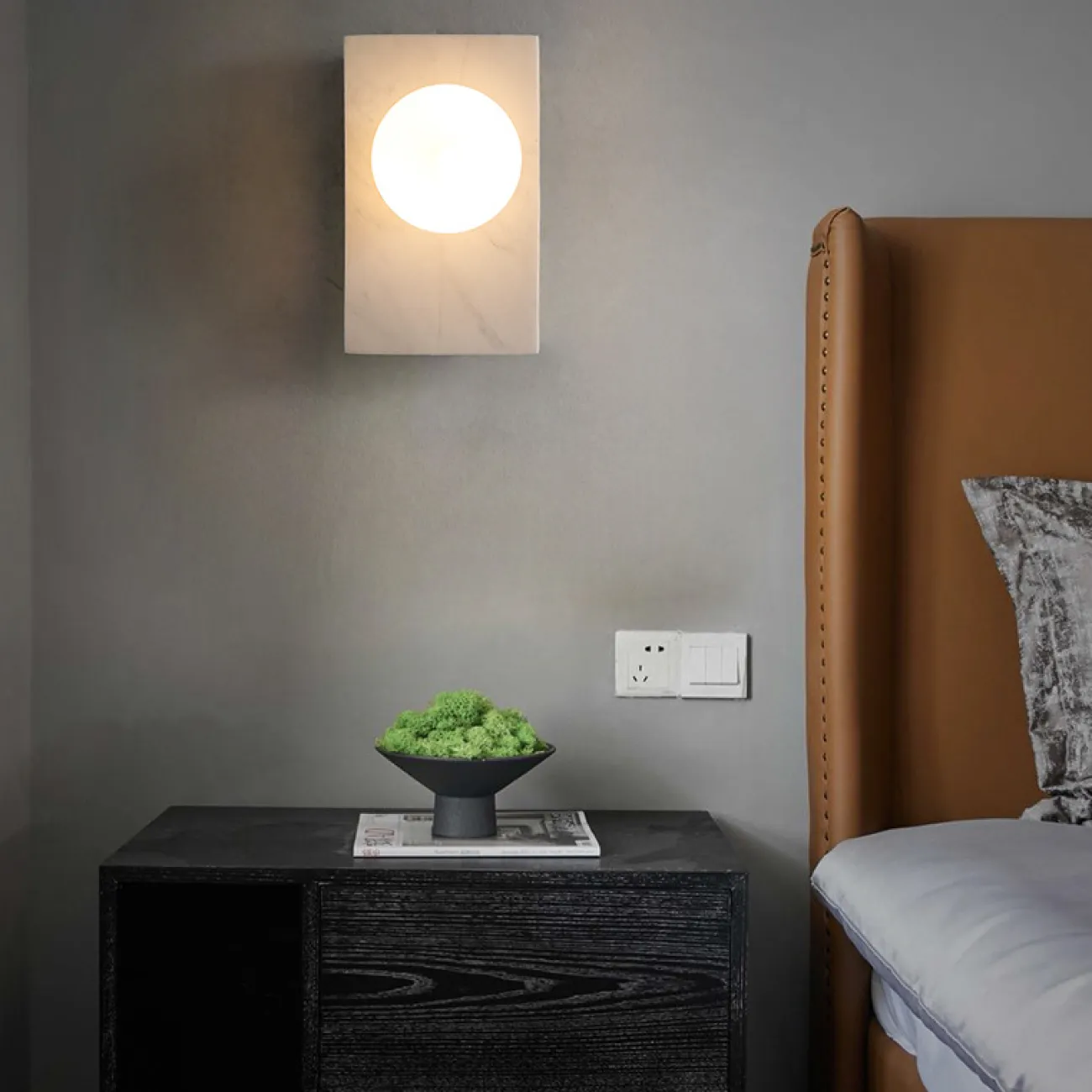 Настенный светильник PALEY Green от ImperiumLoft