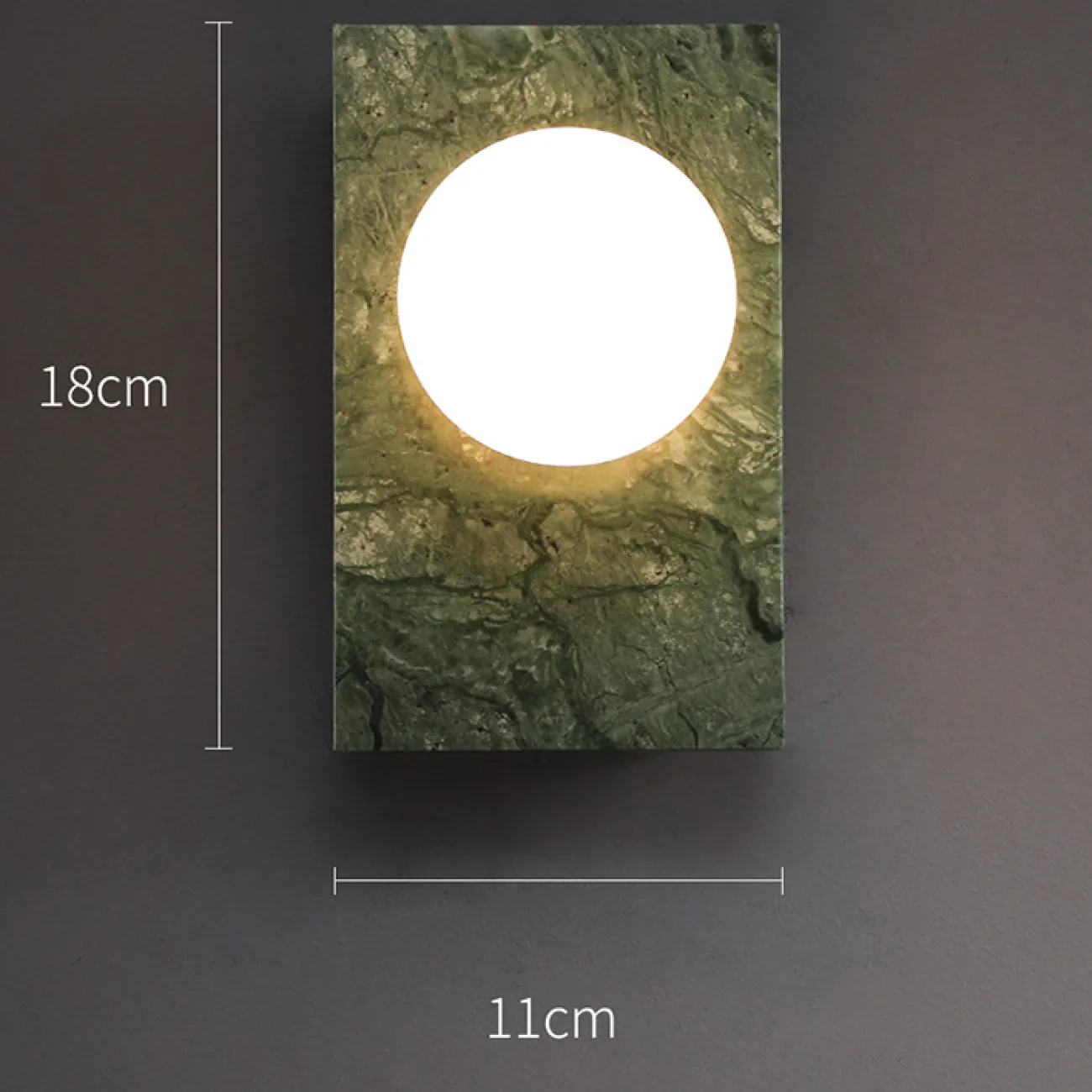 Настенный светильник PALEY Green от ImperiumLoft