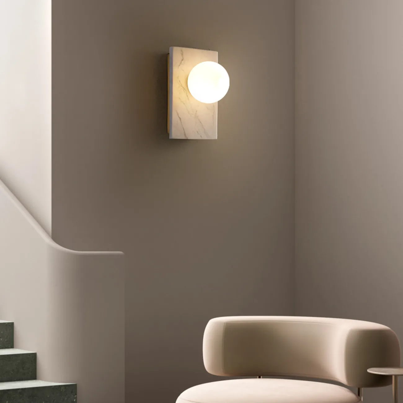 Настенный светильник PALEY Green от ImperiumLoft