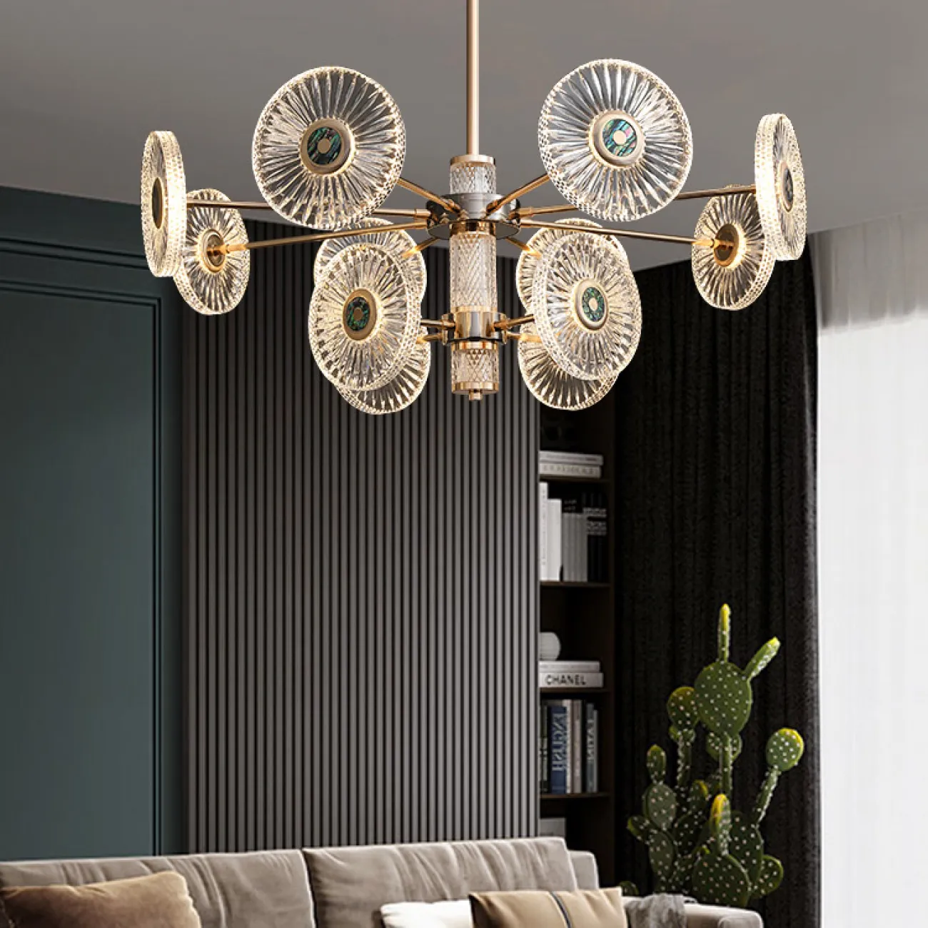 Потолочная люстра DAMIANA CH D56 от ImperiumLoft