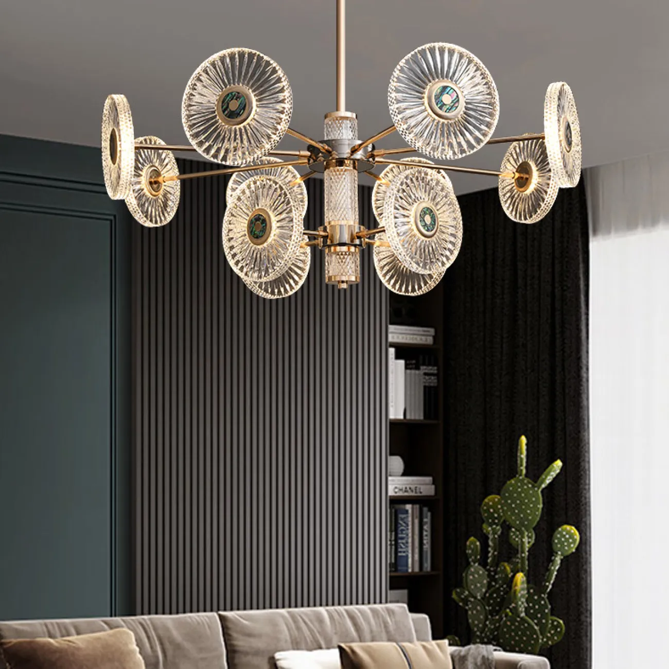 Потолочная люстра DAMIANA CH D74 от ImperiumLoft