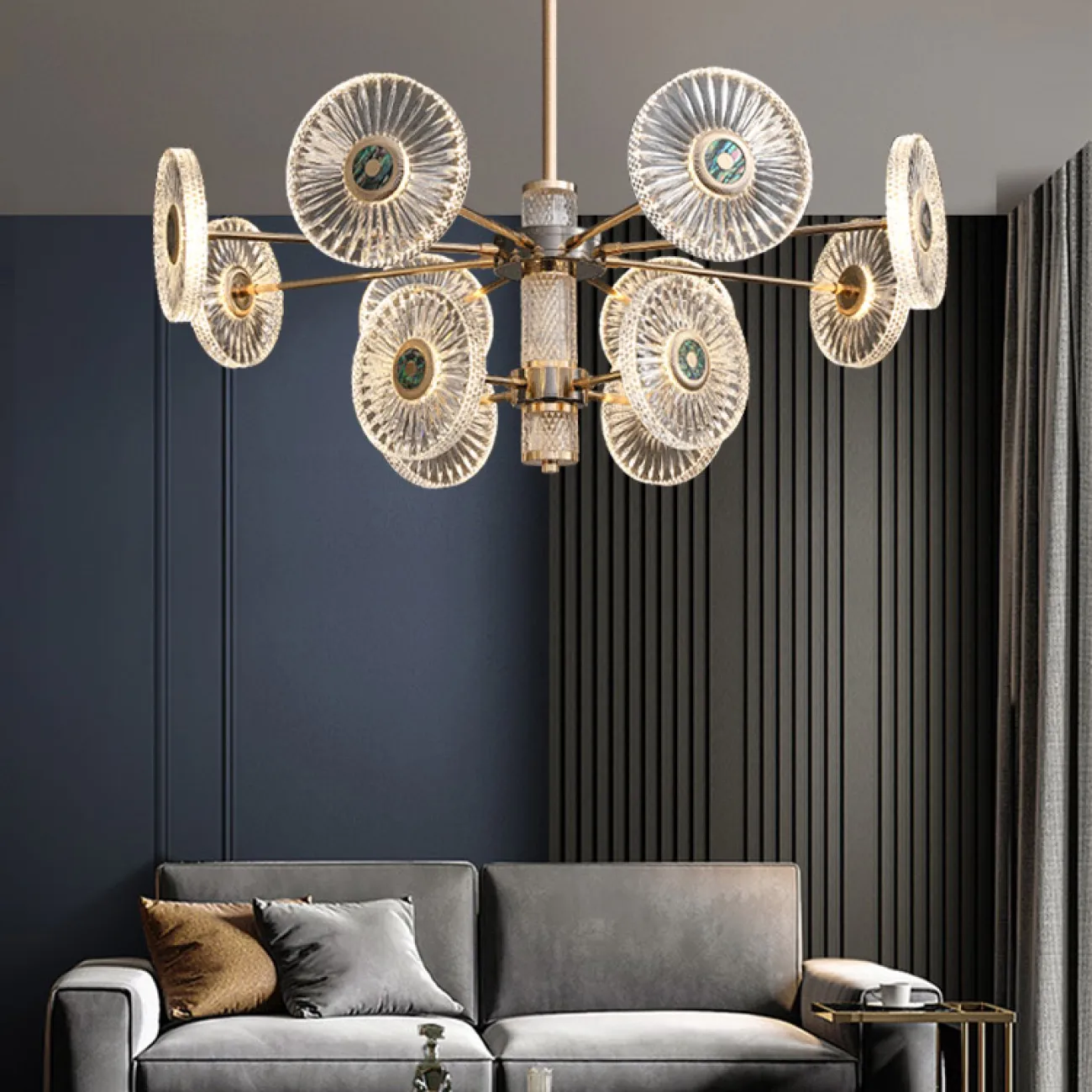 Потолочная люстра DAMIANA CH D74 от ImperiumLoft