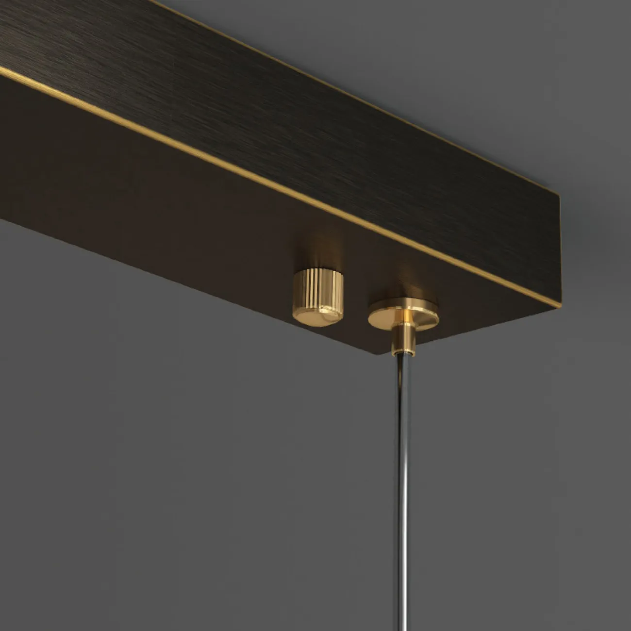 Подвесной светильник SOLDIS TRIO Brass от ImperiumLoft