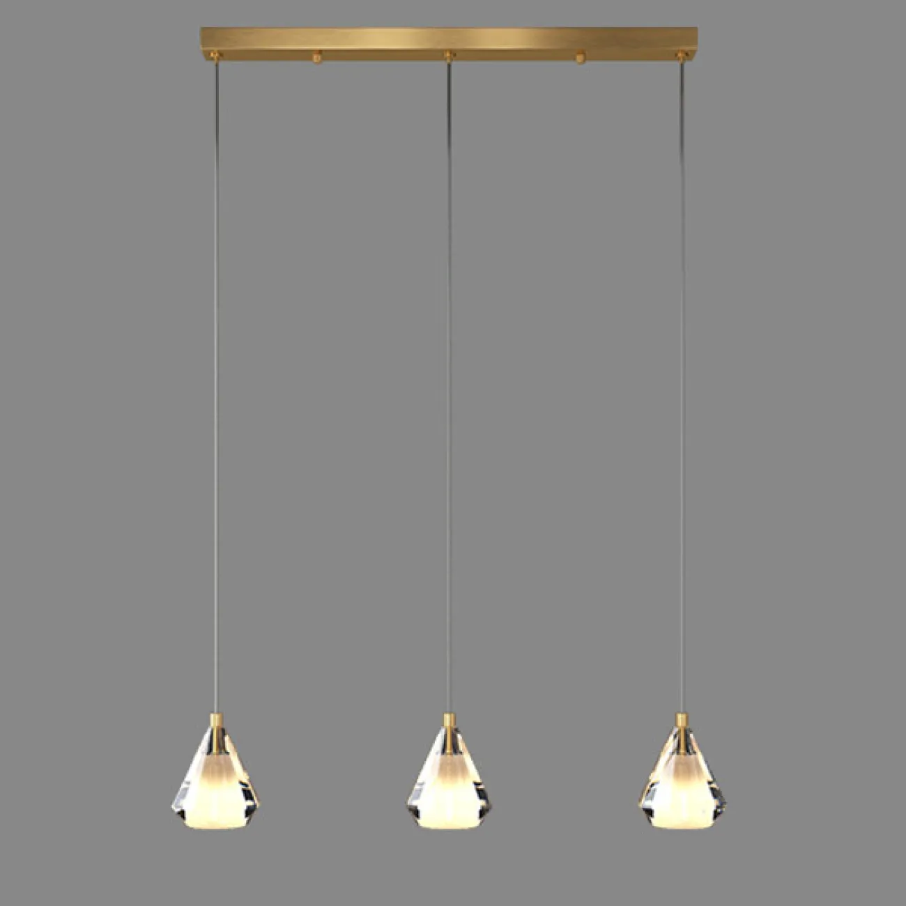 Подвесной светильник SOLDIS TRIO Black от ImperiumLoft